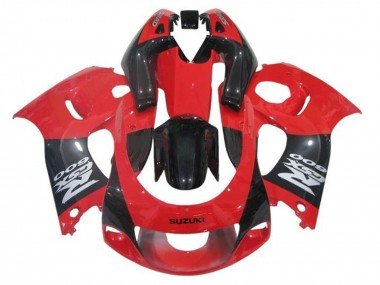 1996-2000 Red Black Grey Suzuki GSXR 600 / GSXR 750 Motorcycle Fairings