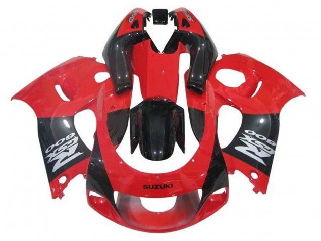 1996-2000 Red Black Grey Suzuki GSXR 600 / GSXR 750 Motorcycle Fairings