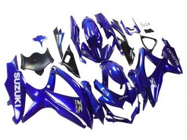 2008-2010 Blue Suzuki GSXR 600 / GSXR 750 Motorcycle Fairings