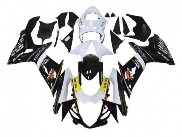 2011-2024 White Yelllow Black Alstare Dark Dog Suzuki GSXR 600 / GSXR 750 Motorcycle Fairings
