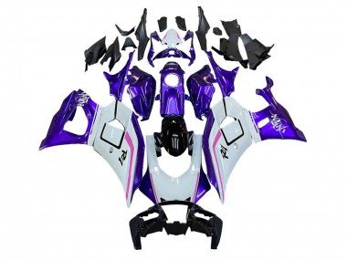 2021-2024 White Purple Pink Yamaha YZF R7 Motorcycle Fairings