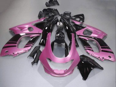 1996-2007 Pink Glossy Black Yamaha YZF600R Thundercat Motorcycle Fairings