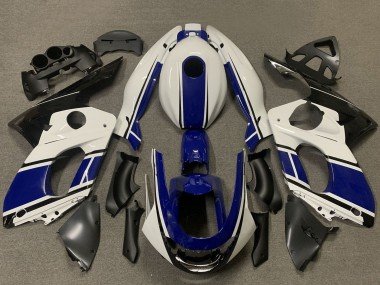 1996-2007 White Dark Blue Yamaha YZF600R Thundercat Motorcycle Fairings