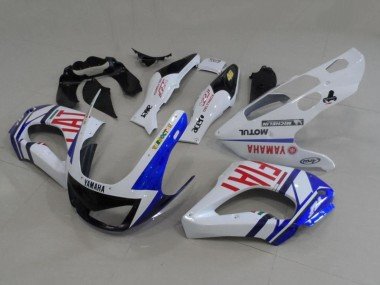 1997-2007 White Blue Red Fiat Yamaha YZF 1000R Thunderace Motorcycle Fairings