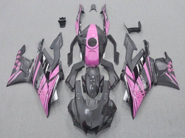 2019-2021 Pink Black Monster Yamaha YZF R3/R25 Motorcycle Fairings