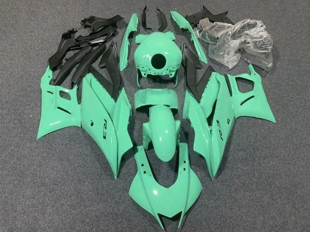 2019-2021 Light Green Yamaha YZF R3/R25 Motorcycle Fairings