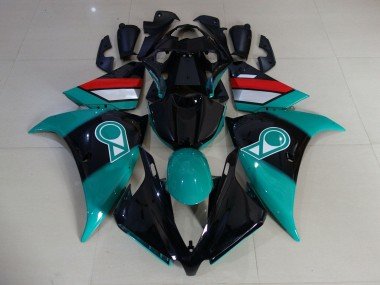 2009-2011 Light Blue Glossy Black White Red Yamaha YZF 1000 R1 Motorcycle Fairings