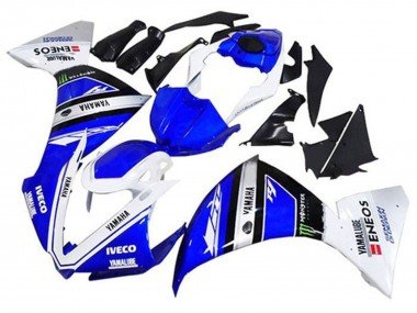 2009-2011 White Blue Black Green Monster IVECO Yamalube ENEOS Yamaha YZF 1000 R1 Motorcycle Fairings