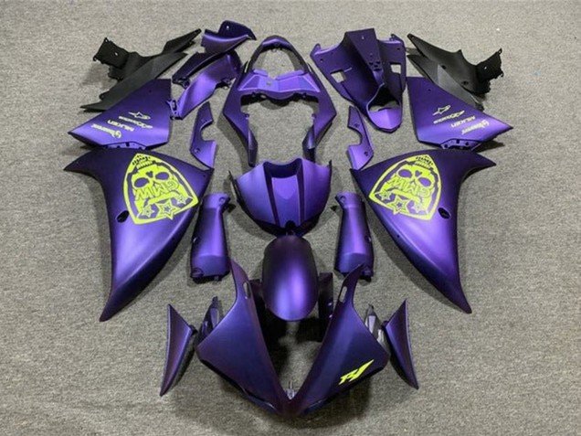 2009-2011 Purple Neon Yellow Yamaha YZF 1000 R1 Motorcycle Fairings