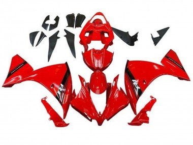 2009-2011 Red Black Stripe Yamaha YZF 1000 R1 Motorcycle Fairings