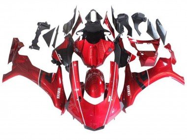 2015-2019 Red Black White Stripe Yamaha YZF 1000 R1 Motorcycle Fairing