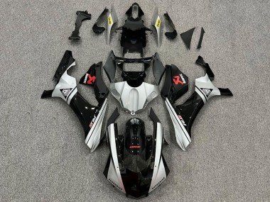 2015-2019 Silver Black Yamaha YZF 1000 R1 Motorcycle Fairings