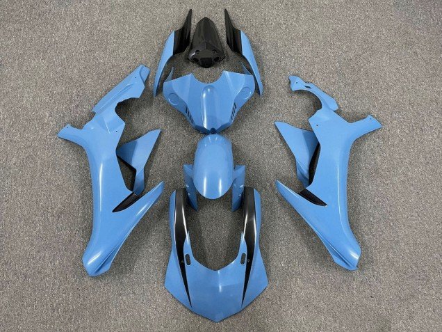 2015-2019 Light Blue Glossy Black Yamaha YZF 1000 R1 Motorcycle Fairings