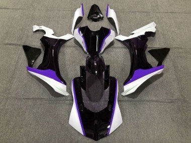 2015-2019 White Glossy Black Purple Yamaha YZF 1000 R1 Motorcycle Fairings