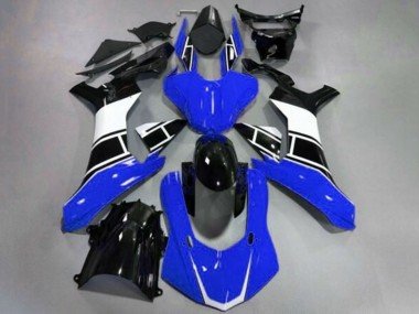 2015-2019 Blue White Glossy Black Yamaha YZF 1000 R1 Motorcycle Fairing