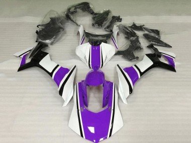 2015-2019 White Purple Black Yamaha YZF 1000 R1 Motorcycle Fairings
