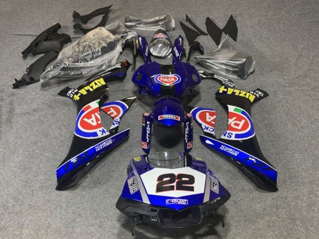 2020-2025 Blue White Black Red Pata Yamaha YZF 1000 R1 Motorcycle Fairings