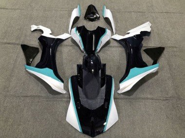 2020-2025 White Teal Blue Glossy Black Yamaha YZF 1000 R1 Motorcycle Fairings