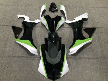 2020-2025 White Green Glossy Black Yamaha YZF 1000 R1 Motorcycle Fairings