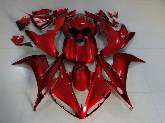 2004-2006 Candy Red Yamaha YZF 1000 R1 Motorcycle Fairings