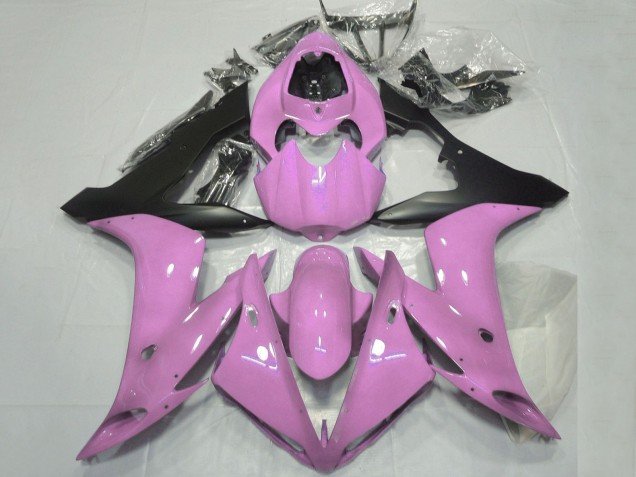 2004-2006 Pink Matte Black Yamaha YZF 1000 R1 Motorcycle Fairings