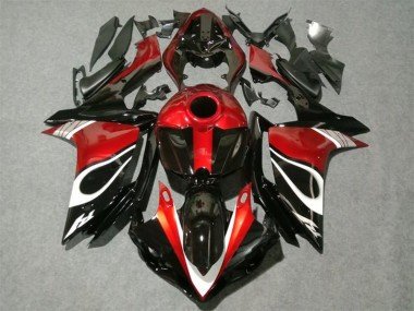 2007-2008 Red White Black Yamaha YZF 1000 R1 Motorcycle Fairings