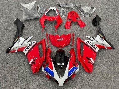 2007-2008 Red White Blue Black Yamaha YZF 1000 R1 Motorcycle Fairings