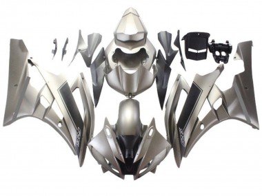2006-2007 Silver Grey Yamaha YZF R6 Motorcycle Fairings