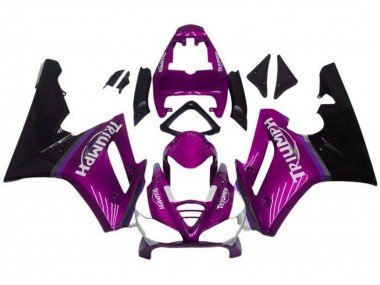 2009-2012 Purple Glossy Black Triumph Daytona 675 Triple Motorcycle Fairings
