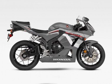 2009-2012 Grey White Red Honda CBR600RR F5 Motorcycle Fairings