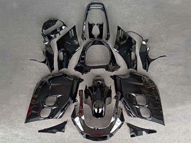 1987-1988 Glossy Black Honda CBR1000F Hurricane Motorcycle Fairings
