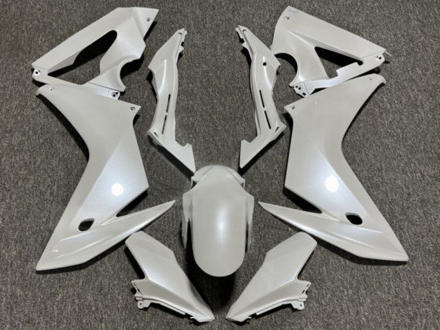 2014-2016 Glossy Pearl White Honda CBR650F Motorcycle Fairings