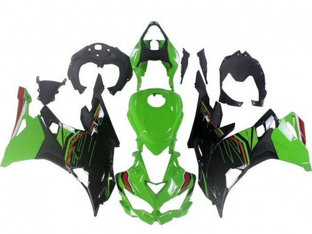 2019-2025 Green Black Red Kawasaki ZX4R ZX-4RR Motorcycle Fairings