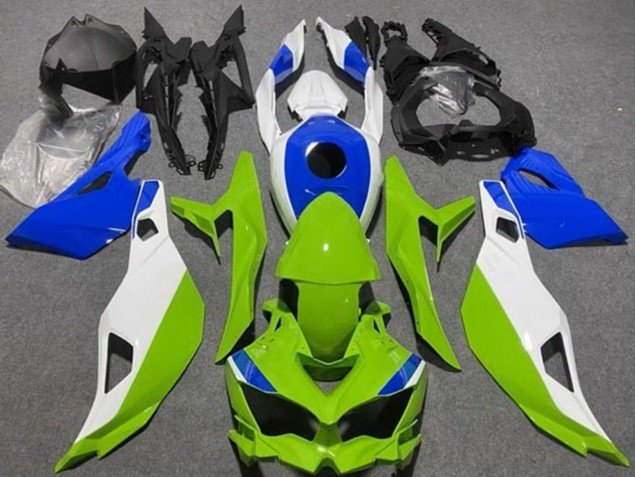 2019-2026 White Blue Green Kawasaki ZX4R ZX-4RR Motorcycle Fairings