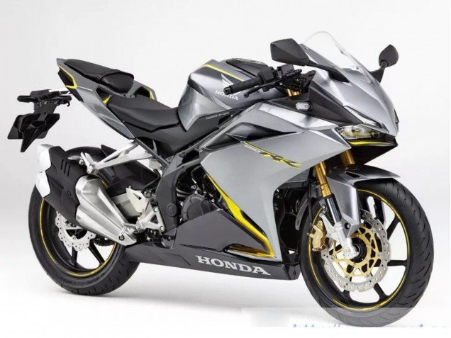 2017-2022 Silver Yellow Matte Black Honda CBR250RR Motorcycle Fairings