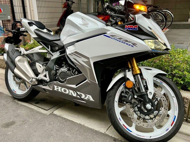 2023-2024 Silver Grey Honda CBR250RR Motorcycle Fairings