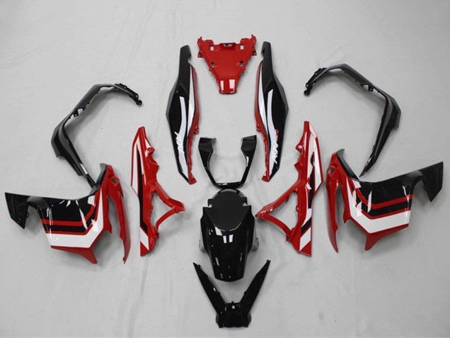 2018-2021 White Red Glossy Black Honda ADV150 Motorcycle Fairings