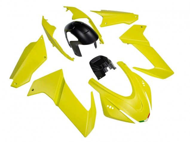 2020-2024 Yellow Aprilia RS660 Motorcycle Fairings