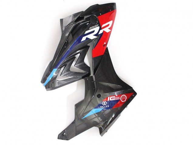 2015-2016 Blue Red Carbon Fiber BMW S1000RR Motorcycle Fairings