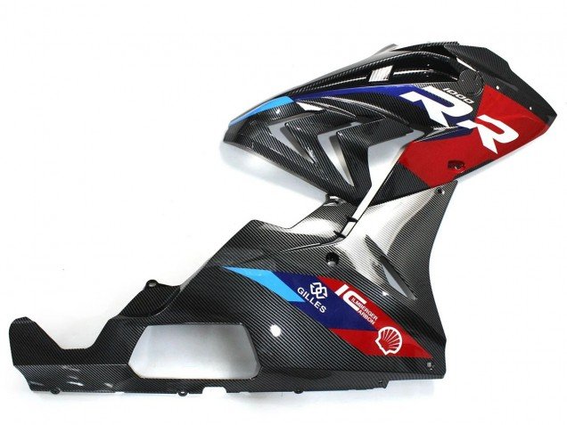 2015-2016 Blue Red Carbon Fiber BMW S1000RR Motorcycle Fairings