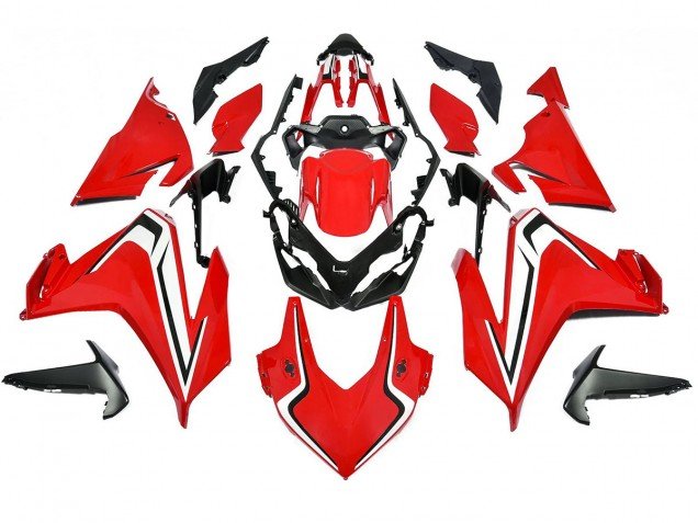 2022-2023 Red White Black Honda CBR500R Bike Fairings