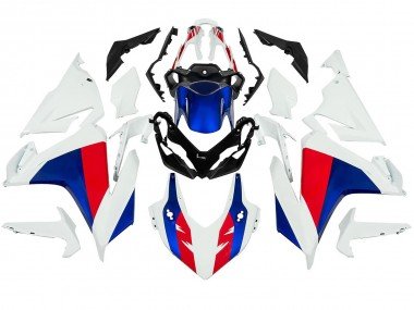 2019-2023 White Red Blue Honda CBR500R Motorcycle Fairings