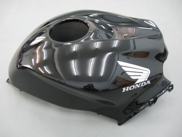 2007-2008 Grey Glossy Black with Decals Honda CBR600RR Motorcycle Fairings
