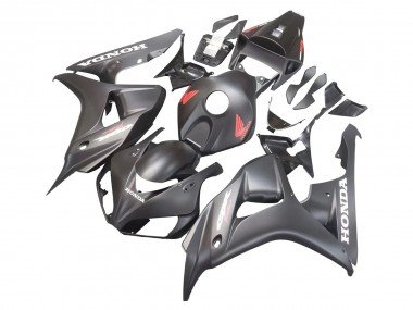 2006-2007 Matte Black Honda CBR1000RR Motorcycle Fairings