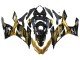 2018-2024 Gold Glossy Black Kawasaki EX400 Motorcycle Fairings