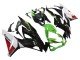 2019-2022 Green Glossy Black White Red Kawasaki ZX6R Motorcycle Fairings