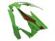 2019-2022 Green Glossy Black White Red Kawasaki ZX6R Motorcycle Fairings