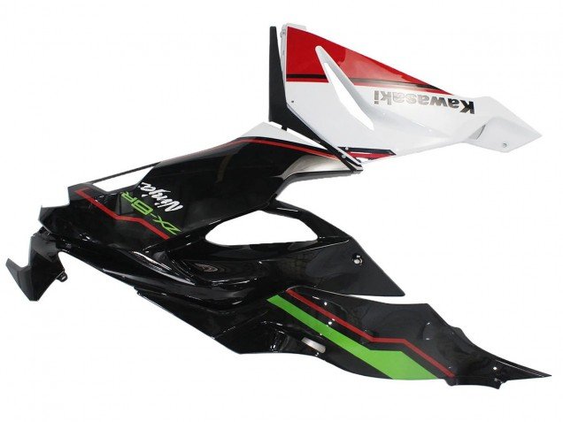 2019-2022 Green Glossy Black White Red Kawasaki ZX6R Motorcycle Fairings