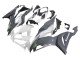 2019-2022 White Grey Green Kawasaki ZX6R Motorcycle Fairings