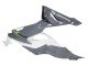 2019-2022 White Grey Green Kawasaki ZX6R Motorcycle Fairings